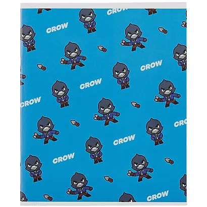 Тетрадь в клетку Premiere Publishing, Brawl Stars, 24 листа, в ассортименте - фото 8