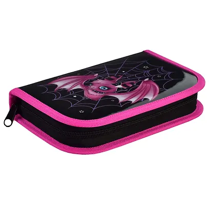 Пенал 1 отделение "Гламурная мышка" 13.3*20*3.5 см, ПВХ, молния - фото 3