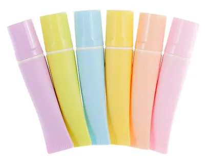 Текстовыделители «Pastel tube» 6 цветов - фото 1