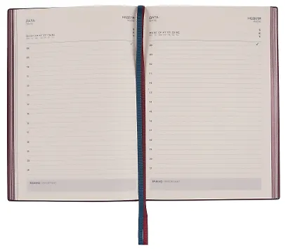 Ежедневник недат. А5 160л 146х211 мм "Шеврет" бирюзовый, иск.кожа, мягкий переплет, блинт.тиснение, офсет, закладка, 2 ляссе, инд.уп - фото 6