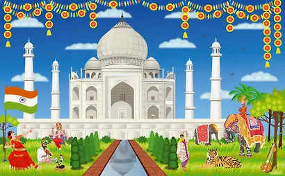 Стикер-мозаика. Чудеса света с наклейками - фото 6