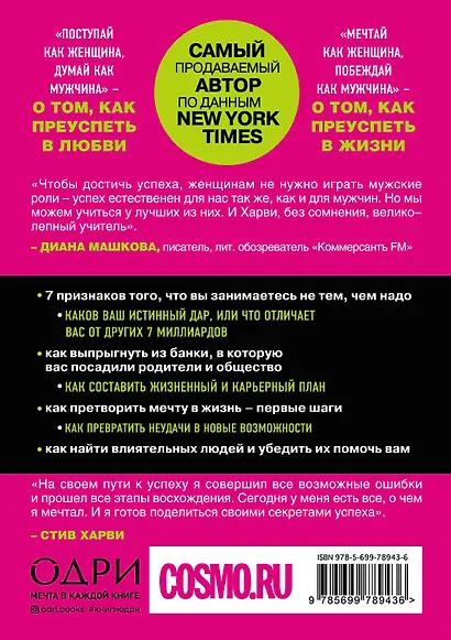 Мечтай как женщина, побеждай как мужчина. Мужские секреты достижения успеха, которые должна знать ка - фото 2
