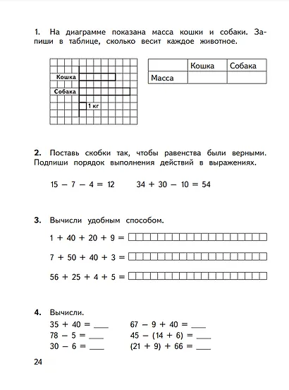 Математика. 2 класс. Предварительный контроль. Текущий контроль. Итоговый контроль. Учебное пособие - фото 5
