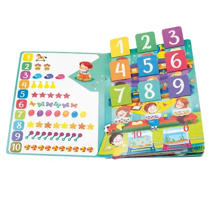 Счет. Цвета. Формы. Книжка с окошками - фото 2