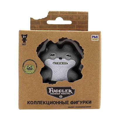 Коллекционная фигурка Fugglers Усталый волк (серый) (FG2012-14) - фото 2
