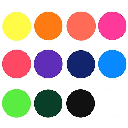 Краски акриловые 12 цветов, 12 мл, неоновые цвета - фото 7