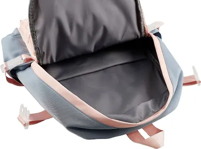 Рюкзак "Зайка" 42*27*15см, сине-розовый, с игрушкой - фото 11