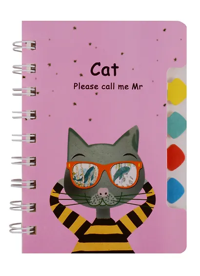 Записная книжка «Cat», линейка, 72 листа, А6 - фото 5