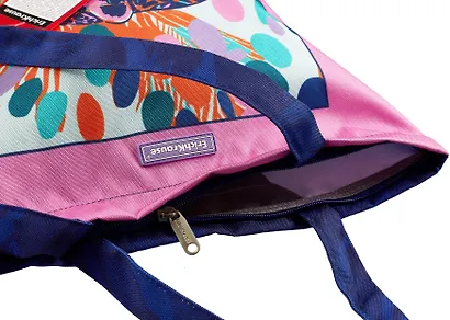 Сумка-шоппер на молнии "Tropical" 1отд., 39*38*12см, Erich Krause - фото 7