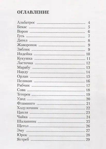 Много птиц живет на свете. Птицы от А до Я - фото 2