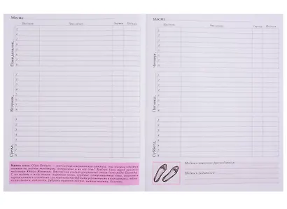 Дневник для средних и старших классов Unnika, "Дневник школьницы.Дизайн 6" - фото 5
