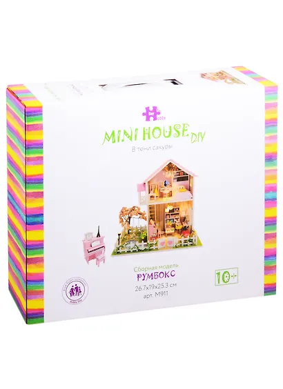 Интерьерный конструктор для творчества Румбокс MiniHouse В тени сакуры - фото 1