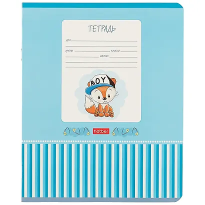 Тетрадь в косую линейку Hatber, "Мультяшки", 12 листов, в ассортименте - фото 5