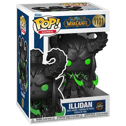 Фигурка Funko POP! Games WOW Illidan w/(GW)Chase (1101) (Fun86108) - фото 4
