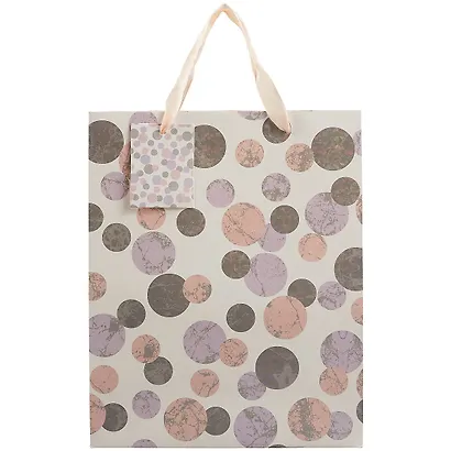 Пакет А4 32*26*12 Color Spots нейтр., бум.мат.ламинат - фото 2