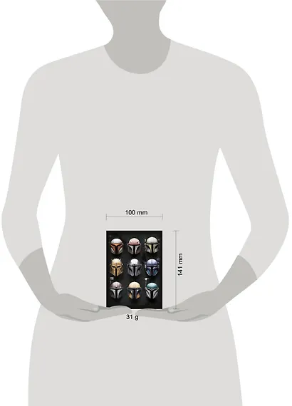 Скетчбук А6 48л "Звёздные войны. Шлемы мандалорцев" тв.обложка - фото 3