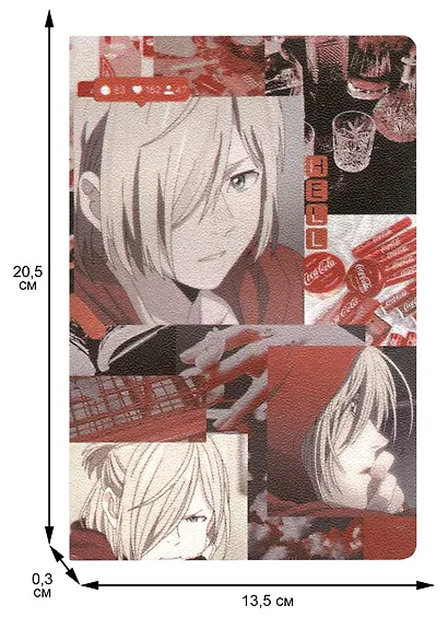 Тетрадь в клетку Kairui, Manga pages, 32 листа, в ассортименте - фото 3