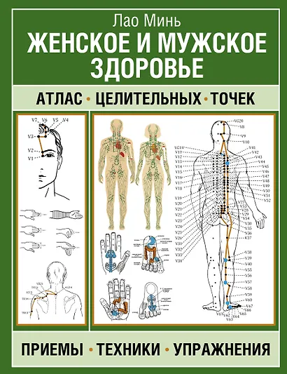 Женское и мужское здоровье. Атлас целительных точек, приемы, техники, упражнения - фото 1