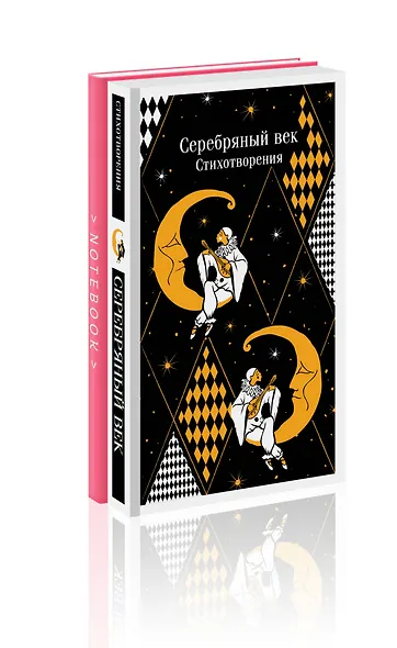 Комплект "Романтика Серебряного века" (набор из книги "Серебряный век. Стихотворения" и блокнота "Грация и романтика Джейн Остен. Эмма") - фото 3