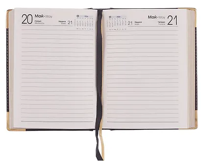 Ежедневник датированный 2026 год, А6, 176 листов, "Status", черный - фото 6