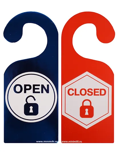 Табличка на дверь Р-045 OPEN/CLOSED - фото 2