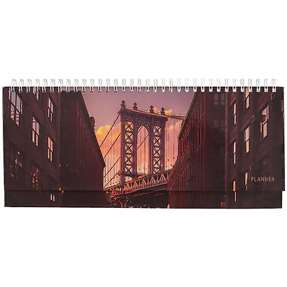 Настольный недатированный планинг «Городские джунгли», 56 листов - фото 1