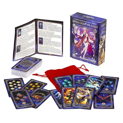 Геншин. Карты для гадания. Храм Наруками. - фото 2