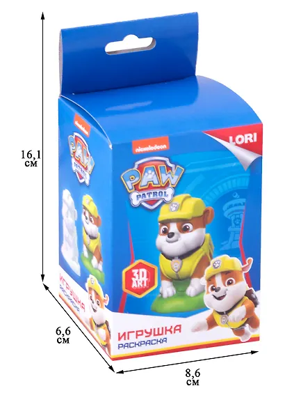 3D Art. Игрушка-раскраска "Щенячий патруль. Крепыш" - фото 2