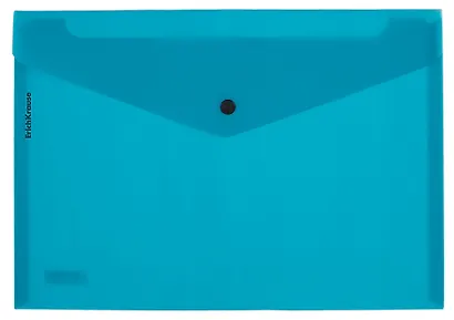 Папка-конверт А4 на кнопке "Soft Reef", ассорти, - фото 1