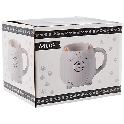 Кружка Собачка с лапками (керамика) (420мл) (12-06641-767) - фото 2