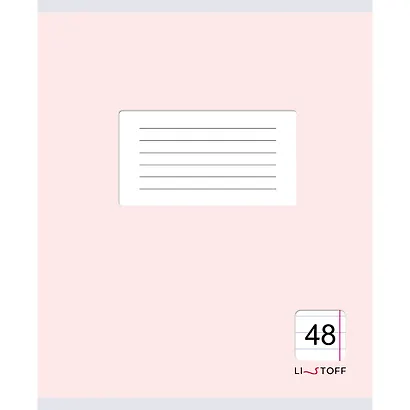 Тетрадь в линейку Listoff, "Классическая серия", 48 листов, в ассортименте - фото 3
