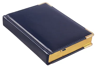 Ежедневник датированный 2026 год, А6, 176 листов, "Status", темно-синий - фото 2