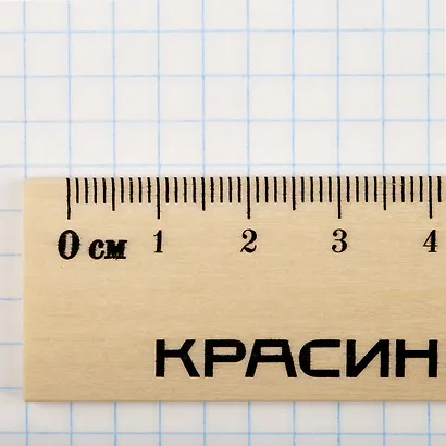 Линейка 40см деревянная, Красин - фото 4