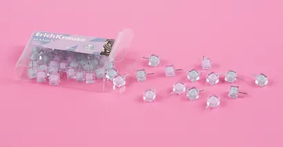 Кнопки силовые 50шт "Manga" цветные, пл/уп, ERICH KRAUSE - фото 3