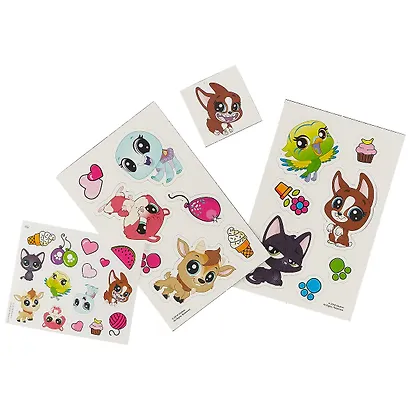 Игра, ORIGAMI Твой театр Магнитные сказки Littlest Pet Shop Вид 1 + наклейки 04426 - фото 2