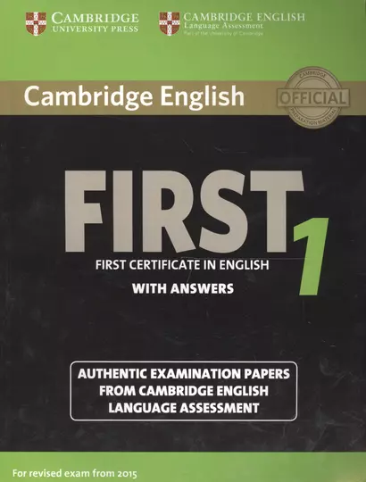 C Eng First 1 Rev Exam 2015 SB with ans - фото 1