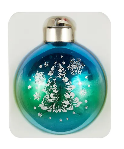 Елочный шар в подарочной коробке LED Ёлочка (стекло) (8x8) (89856) - фото 3