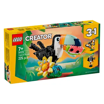 31173 Конструктор детский LEGO Creator 3-in-1 Дикие животные: тропический тукан, 225 деталей, возраст 7+ - фото 2