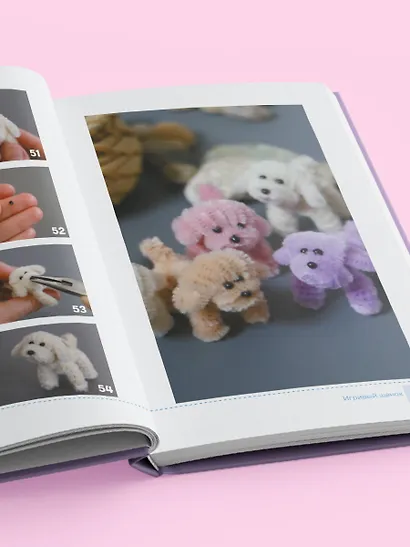 Игрушки-крутышки из синельной проволоки - фото 11