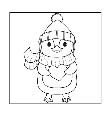 Пингвины. Рисунки для медитаций - фото 9