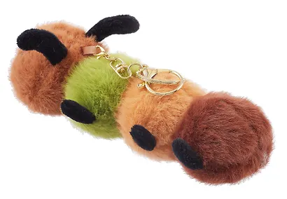 Брелок Гусеница (плюш) (17,5см) (15-3307019599-9) - фото 4