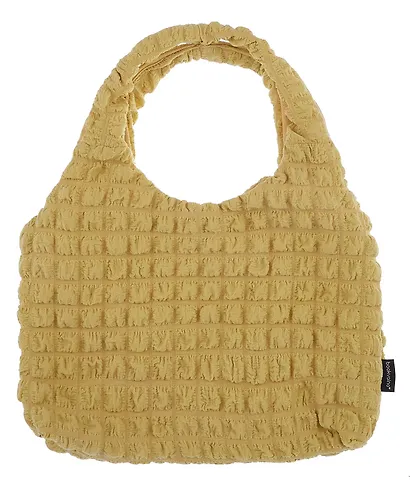 Сумка-шоппер стеганая (оливковая) (текстиль) (35х25) (12-12721-202411-B15) Bookvalno - фото 2