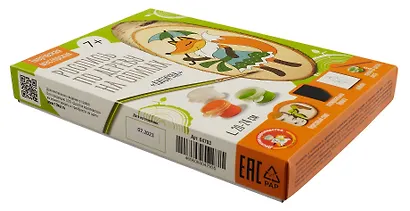 Роспись по дереву на спилах "Лисичка" - фото 2