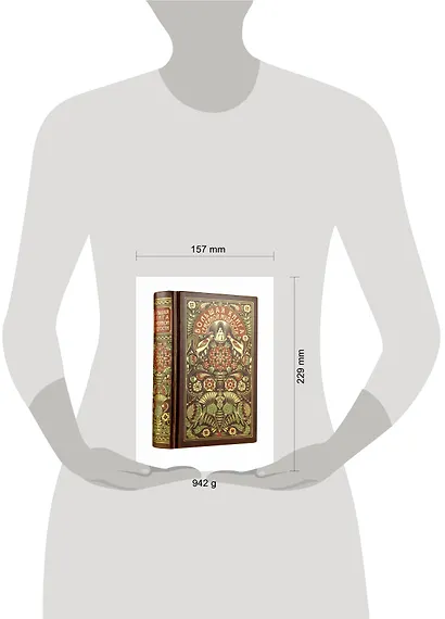 Большая книга семейной мудрости. Книга в коллекционном кожаном переплете с цветным тиснением и золоченым обрезом, в футляре - фото 3