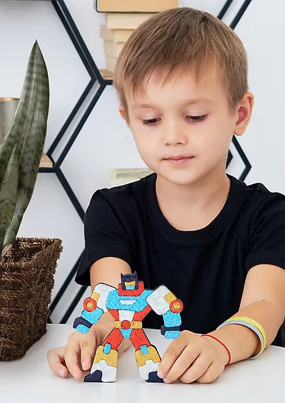 Игрушки на магнитах с фольгой. Супергерои - фото 8