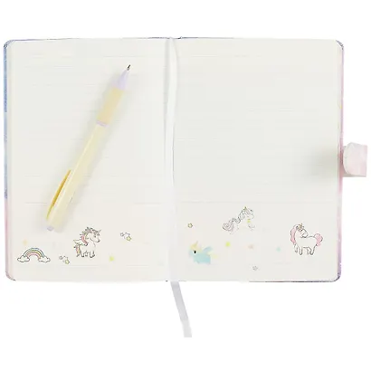 Блокнот с магнитной застежкой Единорог My unicorn - фото 3