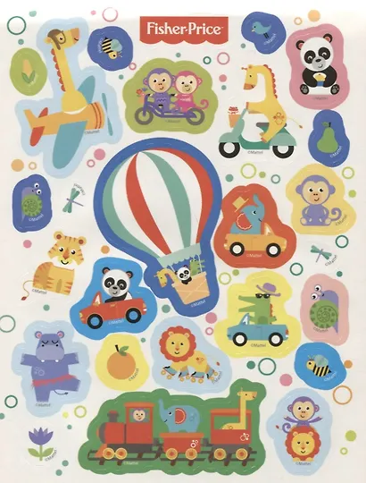 Fisher Price. 100 наклеек. - фото 2