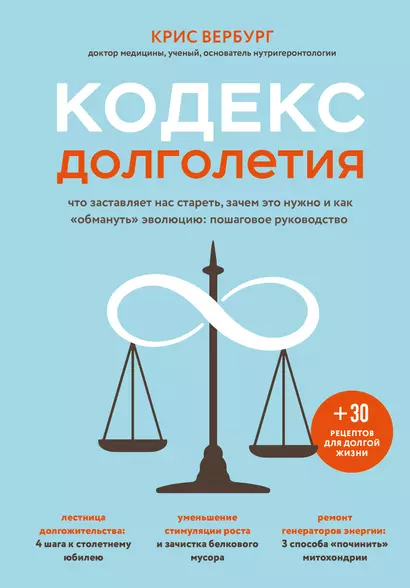 Кодекс долголетия. Что заставляет нас стареть, зачем это нужно и как "обмануть" эволюцию: пошаговое руководство - фото 1