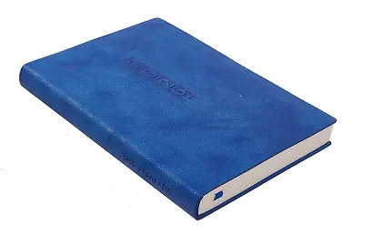 Ежедневник дат. 2026г. А6+ 176л "Тиволи глосс" синий, кожзам, тв.переплет, блинт.тиснение, офсет, справ.мат-лы, вырубка, закругл.углы, 2 ляссе, инд.уп - фото 2