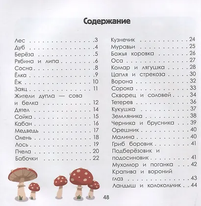 Лес: энциклопедия для малышей в картинках - фото 4